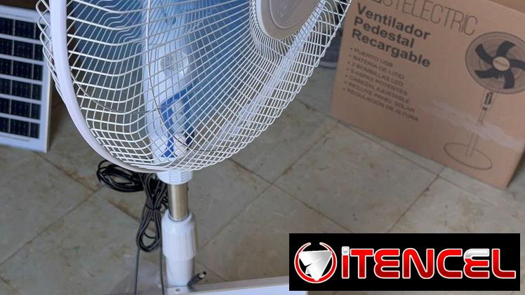 VENTILADORES RECARGABLES DE PEDESTAL, GARANTÍA, transporte+18133093827
