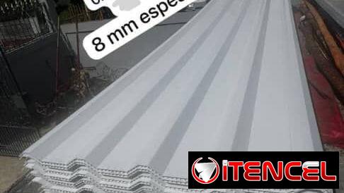 TEJAS GARBANIZA  TEJAS PLÁSTICA DE PVC IMPORTA  CERCA PERLE  AZULEJOS  TUVO  PURLES  TANQUE DE AGUA  CEMENTO COLA