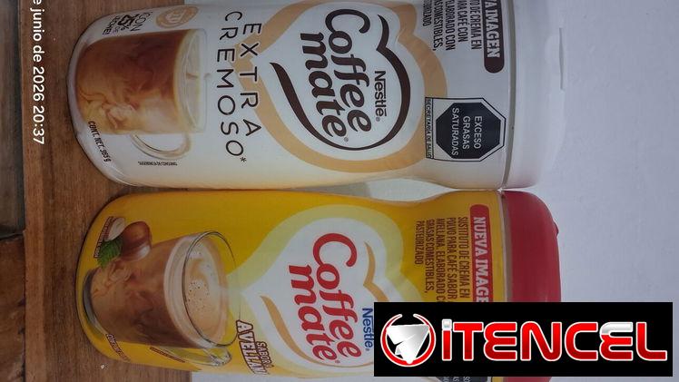 Coffee Mate Original (pomo grande 640g y chiquito 160g)