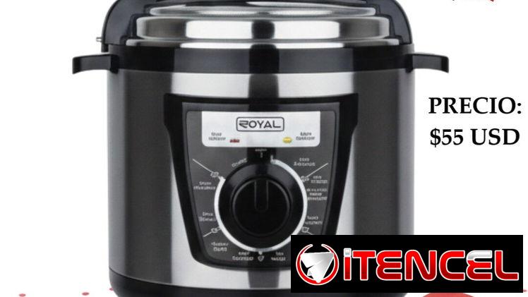 OLLA REINA ROYAL ANALOGICA 6L, ENTREGA DE FACTURA. VARIEDAD DE ELECTRODOMÉSTICOS, ETC