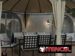 Carpas con paredes,con cojines
