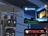 Camara de vigilancia Solar Wifi 2 lentes.