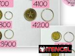 Joyas de oro, plata y acero inoxidable manillas pulsos anillos aretes argollas pircing cadenas anillos pandora dormilona
