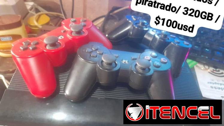 Ps3/pirateado/3mandos/slim/320gb/$100