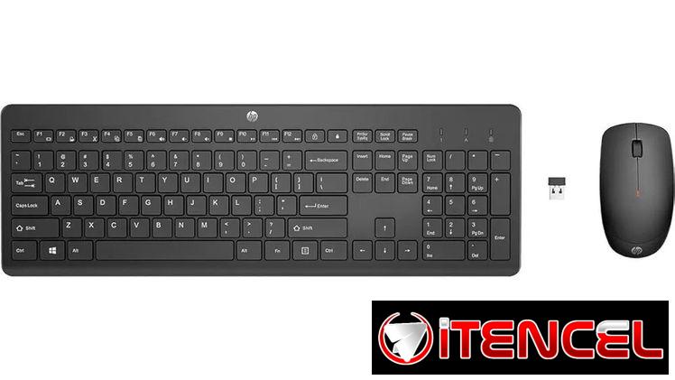 HP Combo de teclado y mouse inalámbricos