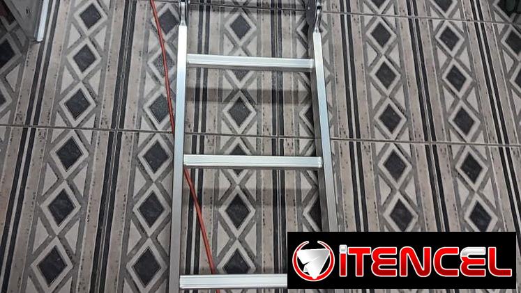 ESCALERA PLEGABLE MULTIPROPÓSITO 3.7M (3 en 1) CON BASE , ENTREGA DE FACTURA. VARIEDAD DE ARTÍCULOS DE FERRETERÍA