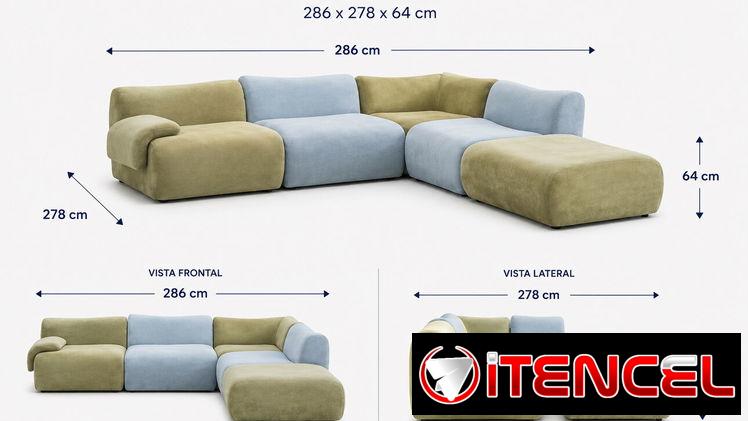 Juego de sala y muebles comprimidos al vacío calidad superior