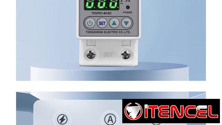 ❗️Protector configurable TOMZN 110/220V, para Ecoflow, estación portátil o monitoreo de toda la vivienda, nuevo en caja.