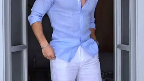 Ropa o conjuntos para hombre …Bautizos,  Revelación de sexo , Graduación