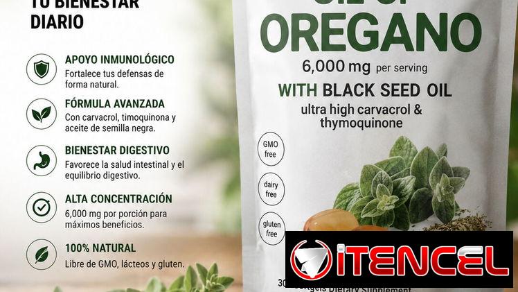 Cápsulas de orégano