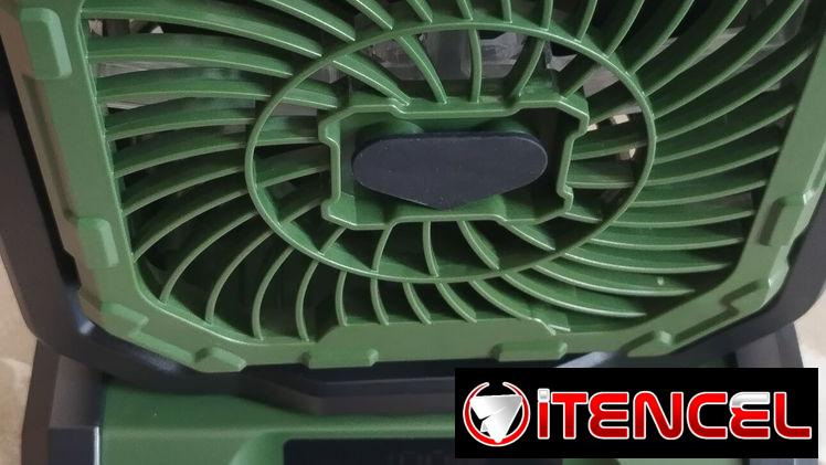 Ventilador recargable f12