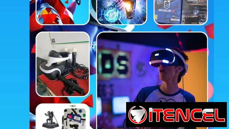 Head Set Vr Para Ps4 Pferta Completa Garantía Más Servicios