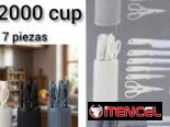 Diferentes juegos de cuchillos