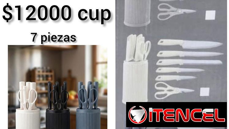 Diferentes juegos de cuchillos