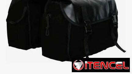 Para cargar en las motos y bicicletas, bolsas laterales en las fotos sus medidas nuevas en su estuche