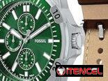 Reloj FOSSIL Garrett Mod. FS6147 CRONÓGRAFO CUARZO JAPONÉS Caja 44mm en acero inoxidable, manillas en cuero legítimo NEW