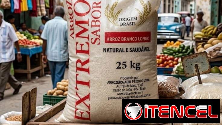 Azúcar blanca de importación y Arroz brasileño