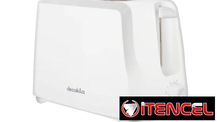 Tostadora electrica 120 V Decalika KUTS001W
