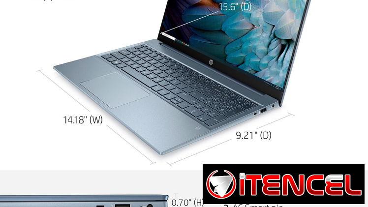 LAPTOP 🎁NUEVA🎁📦CAJA, HP Pavilion (15-eh1052wm), 15.6″ FHD IPS, AMD Ryzen 5 5500U, 8GB RAM, Radeon, 512GB SSD