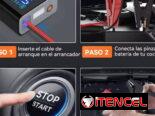Arrancador de coche portátil BRPOM con compresor de aire 150 PSI 7500A arrancador 12V.  100 usd