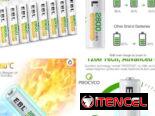 Pilas Recargables AA AAA y de 9V nuevas !