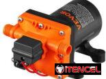 Bomba de Agua VEVOR 12V DC 3.5 GPM 55 PSI Autocebante Diafragma Negro Naranja /