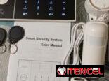 Sistema de alarma inteligente con 3 sensores