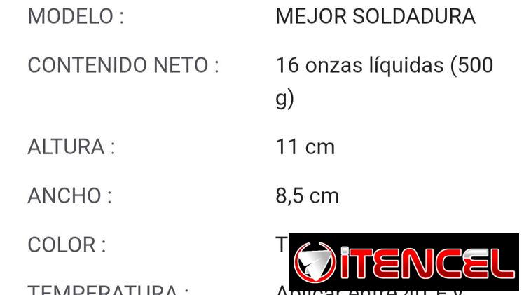 CEMENTO SOLVENTE PARA PVC, SOLDADURA, PEGAMENTO