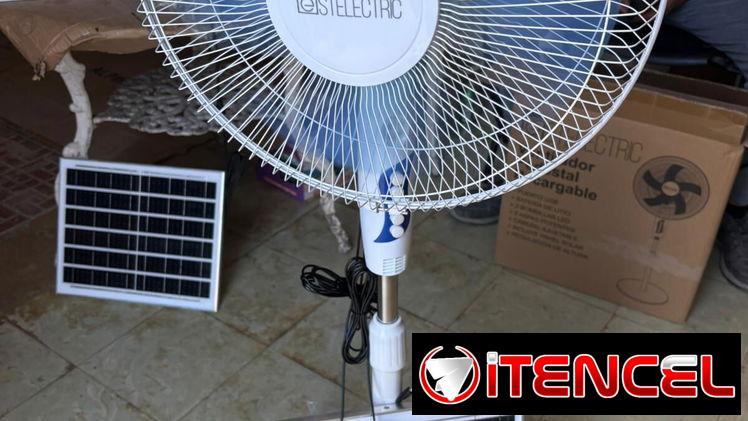 Ventiladores  de pedestal, recargables y convencionales, transporte 53392358