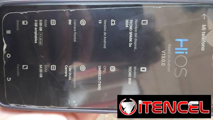📱 TECNO SPARK Go 2024 – Como nuevo, solo un detalle estético