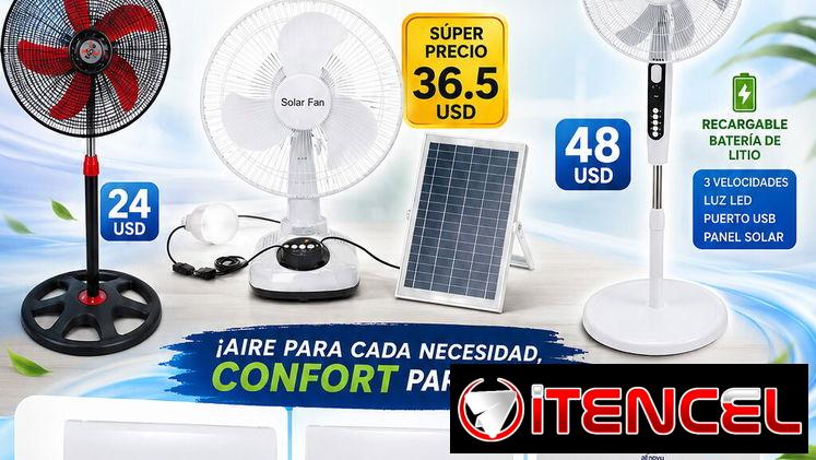 Ventiladores y split