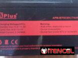 Baterías Aplus en su caja de 12V y 7A
