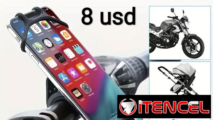 Soporte de teléfono para moto, bicimoto, triciclo