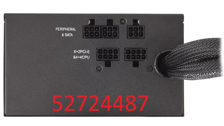 ✅✅52724487 – Fuente CORSAIR CX650M (650W/54A) 80+ Bronce, Semi modular✅✅