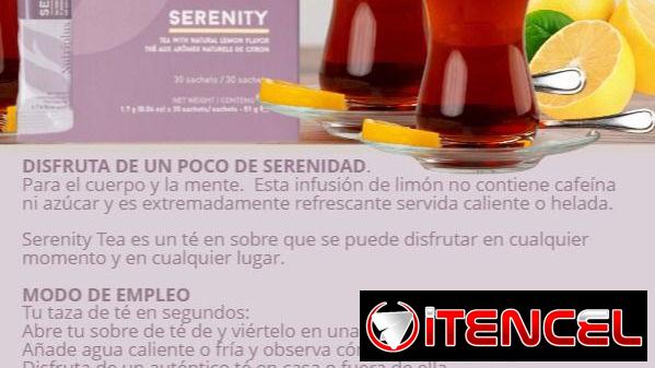 🍋Nutriplus Serenity Lemon Tea 🍋 Para control del peso y salud digestiva