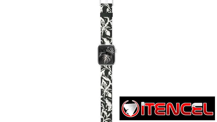 Correa de Silicona para Smartwatch MobyFox Midnight Flora
