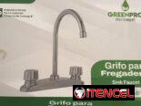 Grifo para Fregadero GREENPRO Cromado Alto
