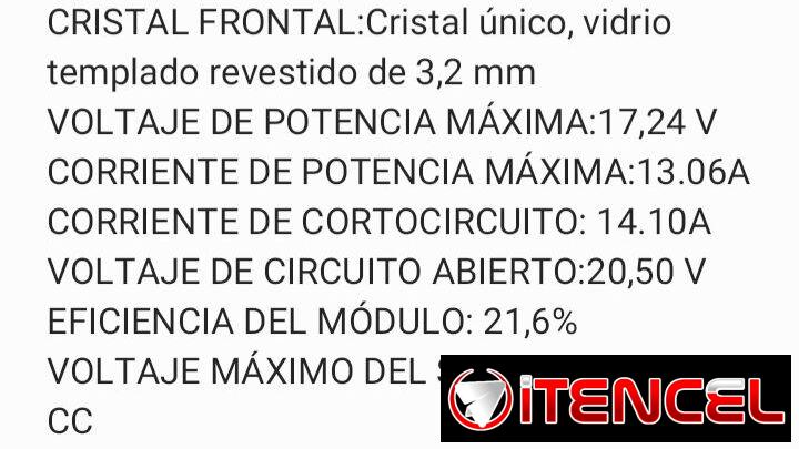 PANEL SOLAR 225W MONOFACIAL LONGI Precio: $100