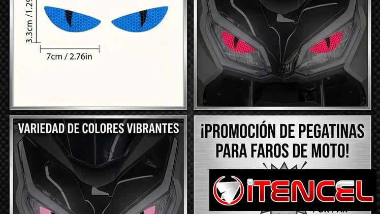 Pegatinas Ojo de Gato para motocicletas de todo tipo.