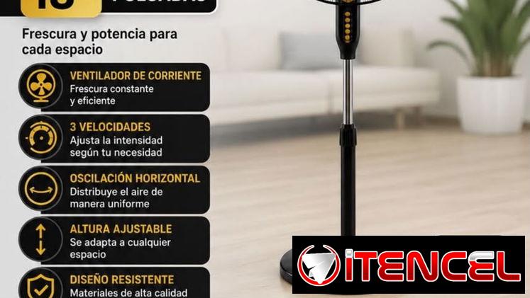 Ventilador de corriente  18 pulgadas