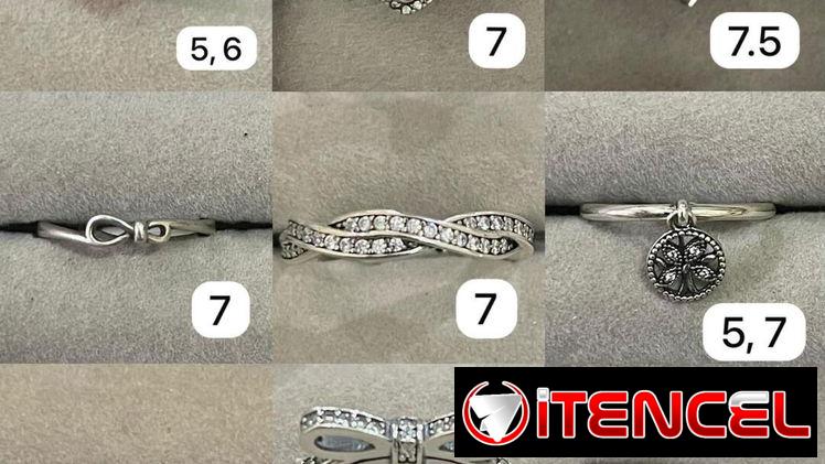 Aretes, anillos, cadenas y cierres de seguridad Pandora