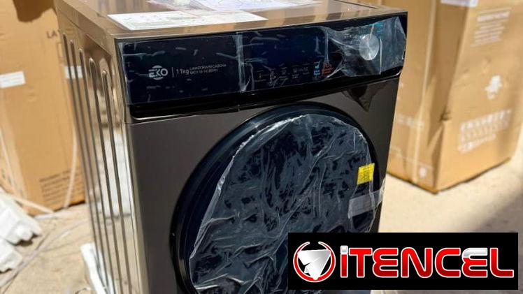 Lavadora automática de secado a vapor EKO 11 kg