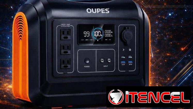 ⚡OUPES 1800⚡🔋Estación de energía de 1488Wh⚡Em