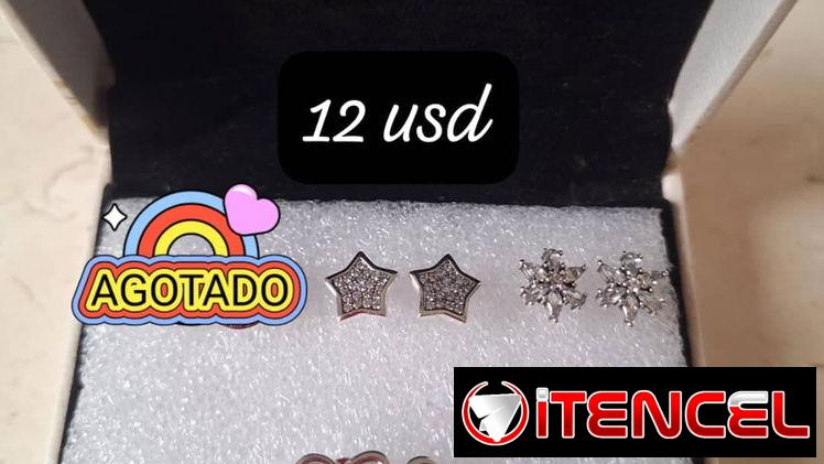 Aretes de plata s925