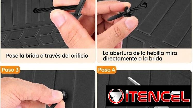 KIT DE 200 BRIDAS Y CLIPS PARA CARRO: A SOLO $15! 🛠️