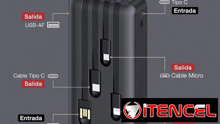 Cargador Portátil 20.000mAh