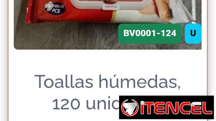 Toallitas humedas
