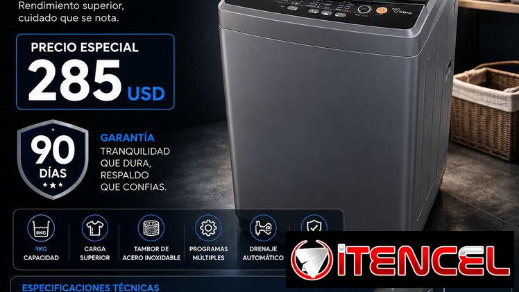 LAVADORA AUTOMÁTICA ROYAL 9KG Nuevas en Caja