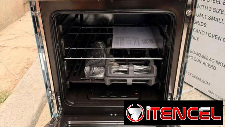 Cocina milexus de hornocon efecto espejo   Trae bandeja ,magneto  195 usd .