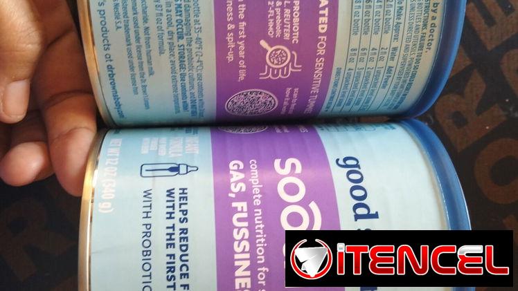 Fórmula para bebé se vencen en julio